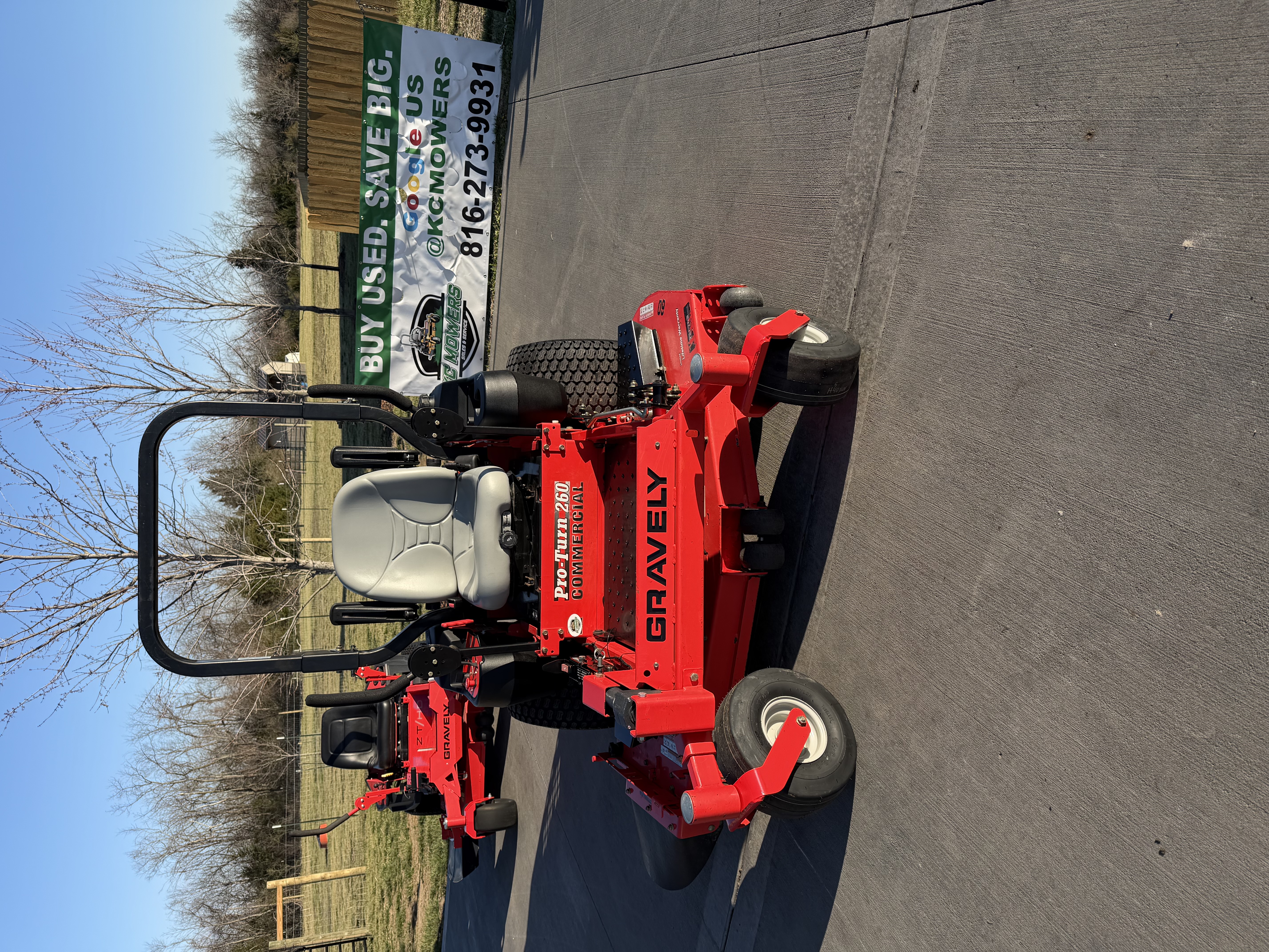 2012 Gravely Pro Turn 260